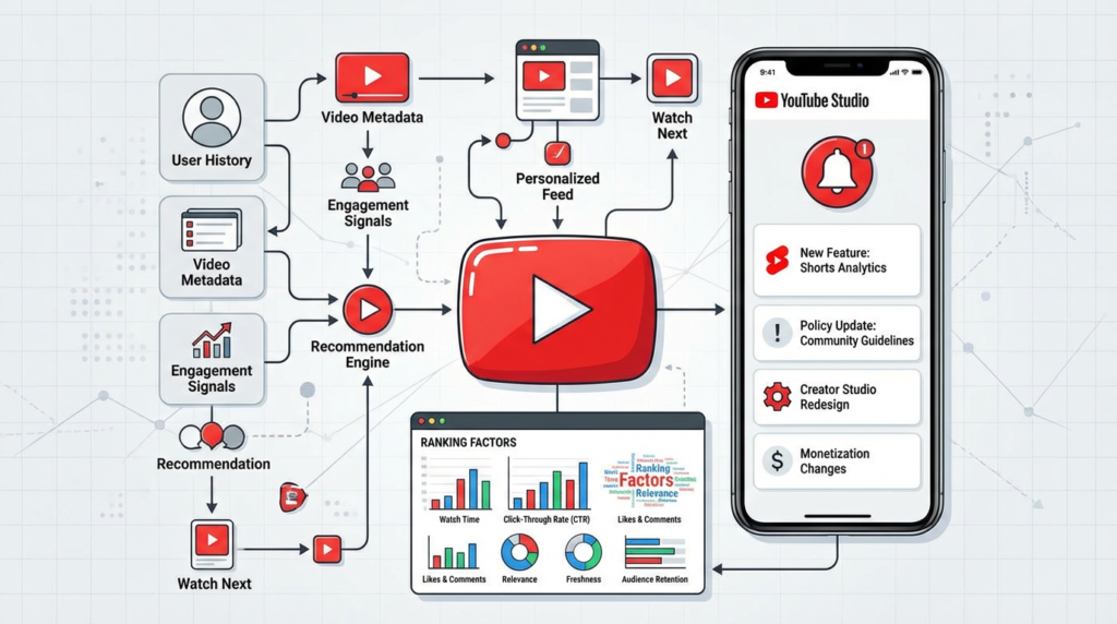 YouTube_logo_with_algorithm_flow_chart_update_not