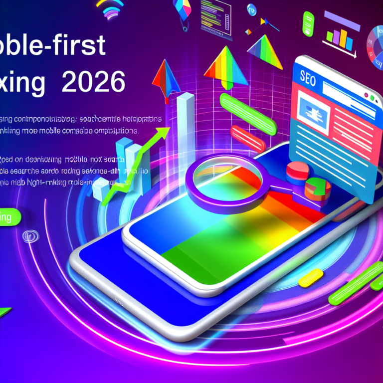 Mobile-First Indexing 2026: คู่มือการเพิ่มประสิทธิภาพสูงสุดสำหรับการจัดอันดับมือถือ